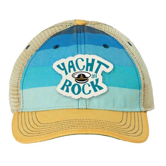 Legacy Yacht Rock Easy Breezy Trucker Hat OS NWT - Picture 1 of 5